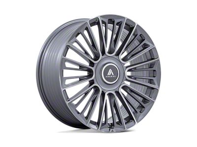 Asanti Premier Anthracite Brushed Wheel; 22x9.5; 20mm Offset (10-15 Camaro, Excluding ZL1)