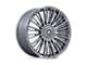 Asanti Premier Anthracite Brushed Wheel; 22x9.5; 20mm Offset (10-15 Camaro, Excluding ZL1)