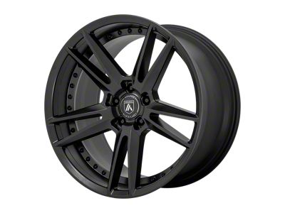 Asanti Reign Satin Black Wheel; Rear Only; 20x10.5 (10-15 Camaro)