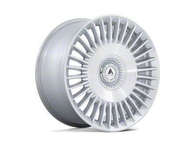 Asanti Tiara Gloss Silver with Bright Machined Face Wheel; 22x10.5 (10-15 Camaro, Excluding ZL1)