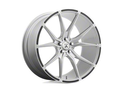 Asanti Vega Brushed Silver with Carbon Fiber Insert Wheel; 20x9; 35mm Offset (10-15 Camaro, Excluding ZL1)