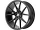 Asanti Vega Gloss Black Wheel; Rear Only; 20x10.5 (10-15 Camaro)