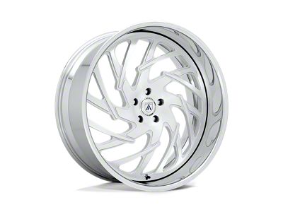 Asanti AF864 Brushed Wheel; Left Directional; Rear Only; 24x10; -20mm Offset (93-02 Camaro)