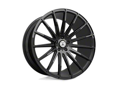 Asanti Polaris Gloss Black Wheel; 19x8.5; 38mm Offset (99-04 Mustang GT, V6)