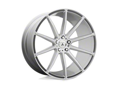 Asanti ries Brushed Silver Wheel; Rear Only; 20x10; 40mm Offset (16-24 Camaro, Excluding SS w/ 6-Piston Front Calipers & ZL1)