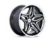 Asanti Duke Gloss Black Machined Wheel; 20x10.5; 18mm Offset (16-24 Camaro)