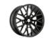 Asanti Leo Gloss Black Wheel; 22x9; 32mm Offset (16-24 Camaro, Excluding SS w/ 6-Piston Front Calipers & ZL1)