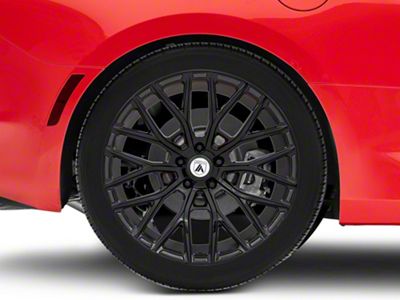 Asanti Leo Gloss Black Wheel; Rear Only; 20x10.5; 38mm Offset (16-24 Camaro)