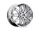 Asanti Pollux Chrome Wheel; 20x10; 32mm Offset (16-24 Camaro, Excluding SS w/ 6-Piston Front Calipers & ZL1)