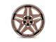 Asanti Duke Platinum Bronze Wheel; 20x10.5 (08-23 RWD Challenger, Excluding Widebody)
