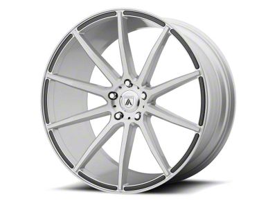Asanti Aries Brushed Silver Wheel; 22x9 (11-23 RWD Charger, Excluding Widebody)
