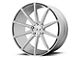Asanti Aries Brushed Silver Wheel; 22x9 (11-23 RWD Charger, Excluding Widebody)
