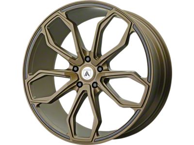 Asanti Athena Satin Bronze Wheel; Rear Only; 22x10.5 (11-23 RWD Charger, Excluding Widebody)