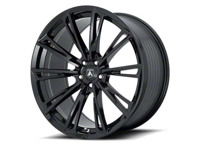 Asanti Corona Gloss Black Wheel; Rear Only; 20x10.5 (11-23 RWD Charger, Excluding Widebody)
