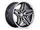 Asanti Duke Gloss Black Machined Wheel; 22x9 (11-23 RWD Charger, Excluding Widebody)