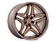 Asanti Duke Platinum Bronze Wheel; 22x9 (11-23 RWD Charger, Excluding Widebody)
