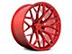 Asanti Mogul Candy Red Wheel; Rear Only; 20x12 (20-23 Charger Widebody)