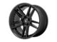Asanti Reign Satin Black Wheel; Rear Only; 20x10.5 (11-23 RWD Charger)