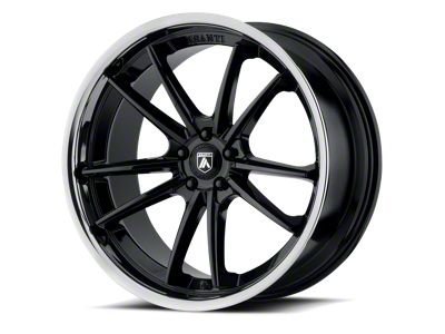 Asanti Sigma Gloss Black Wheel; Rear Only; 20x10.5 (11-23 RWD Charger)