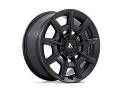 Asanti Esquire Satin Black with Gloss Black Face Wheel; 20x9; 45mm Offset (21-25 Mustang Mach-E)