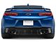 Auto Addict USA RF-1 Quad Tip Rear Diffuser; Gloss Black (16-23 Camaro, Excluding ZL1)