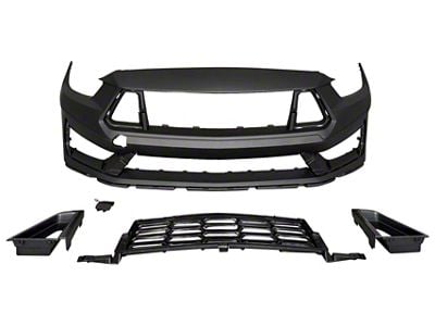 Auto Addict USA Dark Horse Front Bumper Conversion; Unpainted (15-17 Mustang GT, EcoBoost, V6)