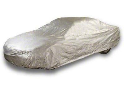 Auto Chic 100% Cotton Flannel Custom Indoor Car Cover with Antenna Pocket; Gray (08-23 Challenger, Excluding Widebody)