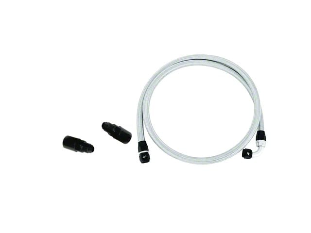 Auto Mafia Racing Stainless Steel Engine Bay Fuel Line Kit (15-24 Mustang EcoBoost)