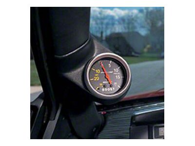 Auto Meter A-Pillar Gauge Pod; Single 2-1/16 Inch (93-02 Camaro Coupe)