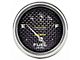 Auto Meter Carbon Fiber Fuel Level Gauge; Electrical (Universal; Some Adaptation May Be Required)
