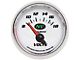 Auto Meter NV Voltmeter Gauge; Electrical (Universal; Some Adaptation May Be Required)