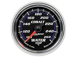 Auto Meter Traditional Chrome Series 2-1/16-Inch Water Temperature Gauge; 140-280 Fahrenheit; Mechanical (Universal; Some Adaptation May Be Required)