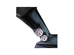 Auto Meter Full A-Pillar Dual Gauge Pod Mount; 2-1/16 Inch (06-08 Charger)