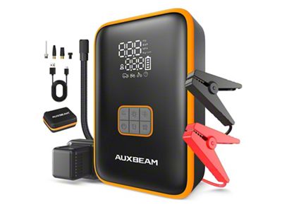 Auxbeam AJ3000 Jump Starter and Air Compressor Combo; 8000mAh