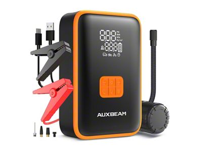 Auxbeam AJ3500 Jump Starter and Air Compressor Combo; 10,400mAh