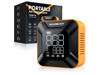 Auxbeam H6 Portable Air Compressor; 8000mAh