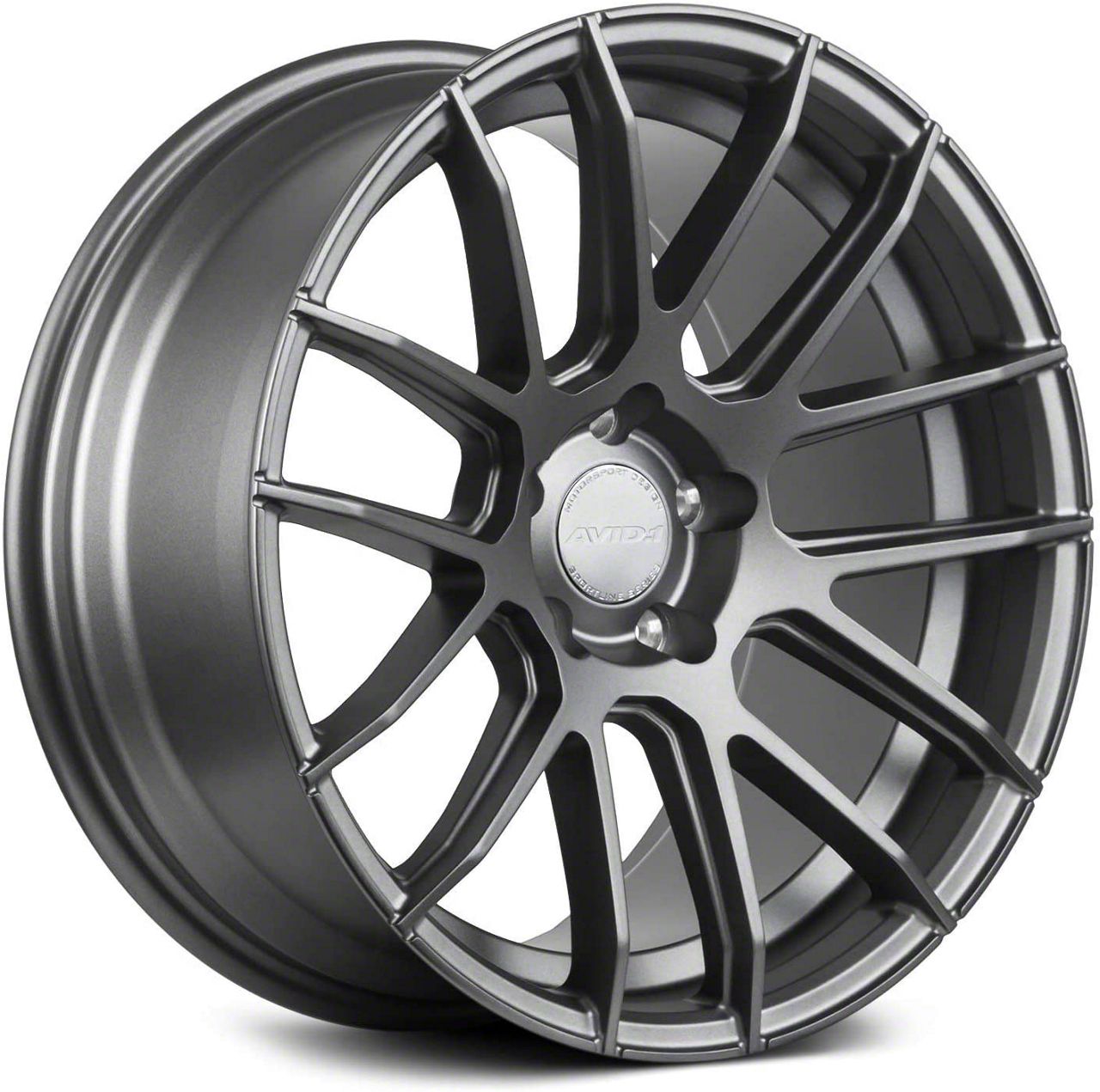 Avid.1 Wheels Mustang SL-01 Gunmetal Wheel; 18x8.5 SL0118855H35GR (05 ...