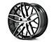 Axe Wheels ZX11 Black and Polished Face Wheel; 20x8.5 (17-23 AWD Challenger)