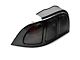 Raxiom Axial Series Altezza Style Tail Lights; Black Housing; Smoked Lens (96-98 Mustang)