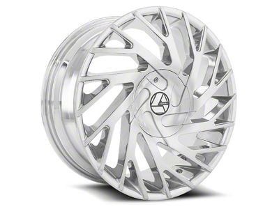 Azara AZA-505 Chrome Wheel; 22x8.5; 38mm Offset (16-24 Camaro, Excluding SS w/ 6-Piston Front Calipers & ZL1)