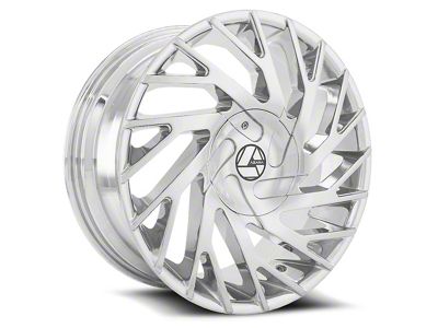 Azara AZA-505 Nano Chrome Wheel; 22x8.5; 38mm Offset (16-24 Camaro, Excluding SS w/ 6-Piston Front Calipers & ZL1)