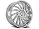 Azara AZA-508 Chrome Wheel; Rear Only; 26x9.5; 32mm Offset (16-24 Camaro, Excluding SS w/ 6-Piston Front Calipers & ZL1)