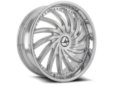 Azara AZA-508 Nano Chrome Wheel; 18x8; 35mm Offset (10-15 Camaro, Excluding ZL1)