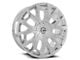 Azara AZA-512 Chrome Wheel; 22x8.5; 38mm Offset (16-24 Camaro, Excluding SS w/ 6-Piston Front Calipers & ZL1)