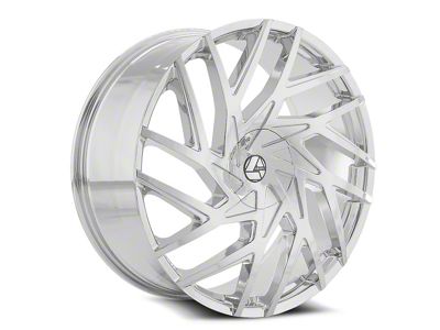 Azara AZA-518 Nano Chrome Wheel; 22x8.5; 38mm Offset (16-24 Camaro, Excluding SS w/ 6-Piston Front Calipers & ZL1)