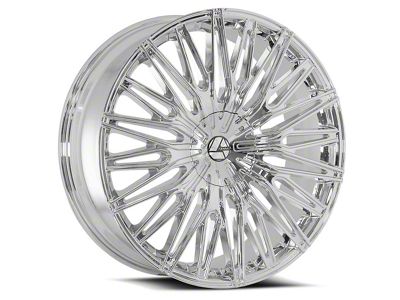 Azara AZA-522 Nano Chrome Wheel; 22x8.5; 38mm Offset (16-24 Camaro, Excluding SS w/ 6-Piston Front Calipers & ZL1)