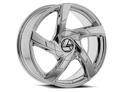 Azara AZA-524 Nano Chrome Wheel; 18x8; 35mm Offset (16-24 Camaro, Excluding SS w/ 6-Piston Front Calipers & ZL1)