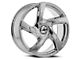 Azara AZA-524 Nano Chrome Wheel; 22x8.5; 38mm Offset (16-24 Camaro, Excluding SS w/ 6-Piston Front Calipers & ZL1)