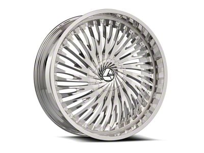 Azara AZA-526 Nano Chrome Wheel; 22x8.5; 38mm Offset (16-24 Camaro, Excluding SS w/ 6-Piston Front Calipers & ZL1)