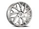 Azara AZA-527 Nano Chrome Wheel; 18x8; 35mm Offset (16-24 Camaro, Excluding SS w/ 6-Piston Front Calipers & ZL1)